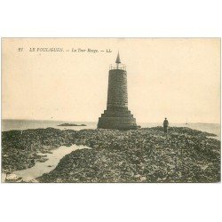 carte postale ancienne 44 LE POULIGUEN. La Tour Rouge