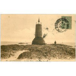 carte postale ancienne 44 LE POULIGUEN. La Tour Rouge 1918