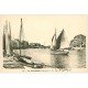 carte postale ancienne 44 LE POULIGUEN. Le Port avec Voiliers 636