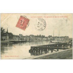 carte postale ancienne 44 LE POULIGUEN. Le Quai 1907