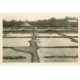 carte postale ancienne 44 LE POULIGUEN. Marais Salants. Mulons et Sel. Carte Photo 207