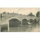 carte postale ancienne 44 LE POULIGUEN. Pêche au Carrelet sur l'Aqueduc