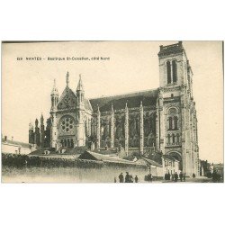 carte postale ancienne 44 NANTES. Basilique Saint-Donatien