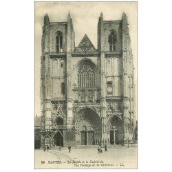 carte postale ancienne 44 NANTES. Cathédrale 1919