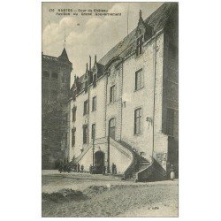 carte postale ancienne 44 NANTES. Château et Pavillon du Grand Gouverneur