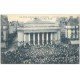 carte postale ancienne 44 NANTES. Concert Place Graslin. Fêtes de la Victoire du 14 Juillet 1919