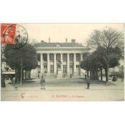 carte postale ancienne 44 NANTES. La Bourse 1909