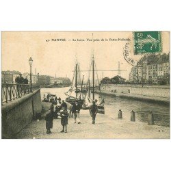 carte postale ancienne 44 NANTES. La Petite Hollande 1908