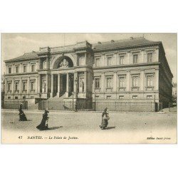 carte postale ancienne 44 NANTES. Le Palais de Justice 47