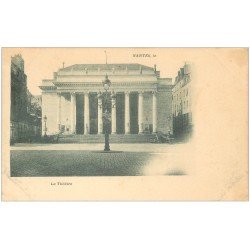 carte postale ancienne 44 NANTES. Le Théâtre vers 1900