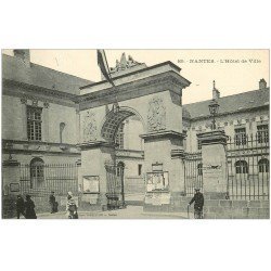 carte postale ancienne 44 NANTES. L'Hôtel de Ville n°169