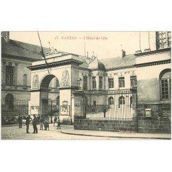 carte postale ancienne 44 NANTES. L'Hôtel de Ville n°17