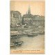 carte postale ancienne 44 NANTES. Place et Quartier de la Bourse