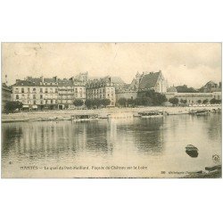 carte postale ancienne 44 NANTES. Quai Port Maillard 1908