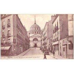carte postale ancienne 44 NANTES. Rue Mazagran Café Colonial
