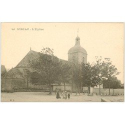 carte postale ancienne 44 PIRIAC-SUR-MER. L'Eglise