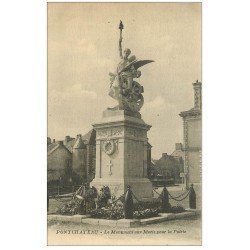 carte postale ancienne 44 PONTCHATEAU. Monument aux Morts