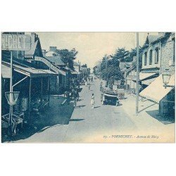 carte postale ancienne 44 PORNICHET. Avenue de Mazy Magasin de Cartes Postales 1922