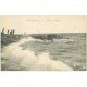 carte postale ancienne 44 PORNICHET. Effet de Vagues 1911