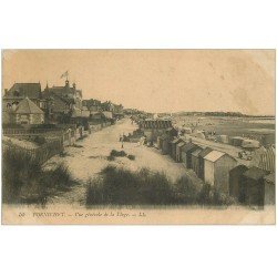 carte postale ancienne 44 PORNICHET. La Plage 1916