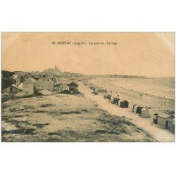 carte postale ancienne 44 PORNICHET. La Plage n°58