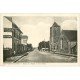 carte postale ancienne 44 SAINT-BREVIN-LES-PINS. Avenue de l'Eglise et de la Plage. epicerie du Marché 1960