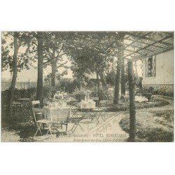 carte postale ancienne 44 SAINT-BREVIN-LES-PINS. Hôtel Beauséjour Café Restaurant 1916