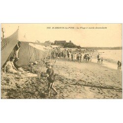 carte postale ancienne 44 SAINT-BREVIN-LES-PINS. La Plage 1930