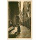 carte postale ancienne 06 NICE. La Rue des Bouchers 1922