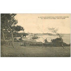 carte postale ancienne 44 SAINTE-MARGUERITE-DE-PORNICHET. La Plage 1930