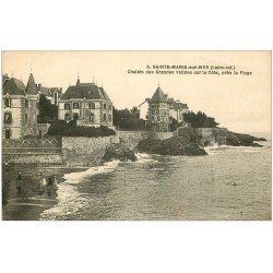 carte postale ancienne 44 SAINTE-MARIE-SUR-MER. Chalets Grandes Vallées