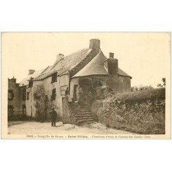 carte postale ancienne 44 SAINT-GILDAS. Prison Caserne des Gardes Côtes