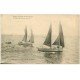 carte postale ancienne 44 SAINT-NAZAIRE. Barques de Pêche rentant au Port