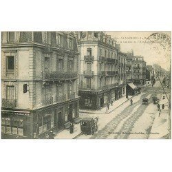 carte postale ancienne 44 SAINT-NAZAIRE. Hôtel des Messageries rue Villa-es-Martin 1916