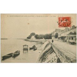 carte postale ancienne 44 SAINT-SEBASTIEN-LES-NANTES. La Côte
