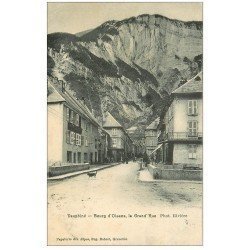 carte postale ancienne 38 BOURG D'OISANS. Grand'Rue 1907