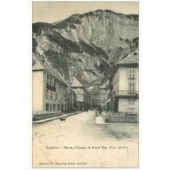 carte postale ancienne 38 BOURG D'OISANS. Grand'Rue 1907