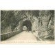 carte postale ancienne 38 BOURG D'OISANS. Tunnel Rampe des Commères