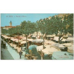 carte postale ancienne 06 NICE. Marché d'Hiver 42