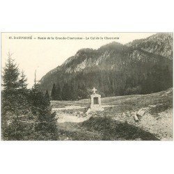carte postale ancienne 38 COL DE LA CHARMETTE