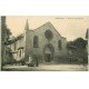 carte postale ancienne 38 CREMIEU. Eglise et Fontaine
