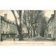 carte postale ancienne 38 CREMIEU. Promenade des Tilleuls