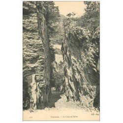 carte postale ancienne 38 FONTAINE. Coup de Sabre
