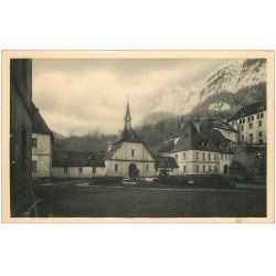 carte postale ancienne 38 GRANDE CHARTREUSE. Monastère Cour d'Honneur 1939