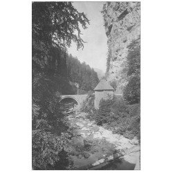 carte postale ancienne 38 GRANDE CHARTREUSE. Porte de l'Enclos