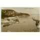 carte postale ancienne 06 NICE. Port et Mont Boron. Carte Photo émaillographie 1926