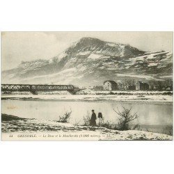 carte postale ancienne 38 GRENOBLE. Drac et Moucherotte