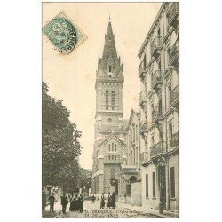 carte postale ancienne 38 GRENOBLE. Eglise Saint Bruno 1903