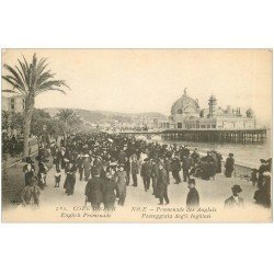 carte postale ancienne 06 NICE. Promenade des Anglais 282