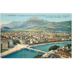 carte postale ancienne 38 GRENOBLE. Moucherotte du Fort Rabot 1925